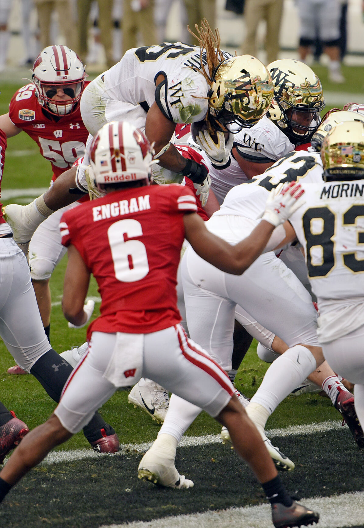 Wisconsin Wake Forest Duke's Mayo Bowl
